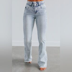 Orlando KanCan Bootcut Jeans-Light wash